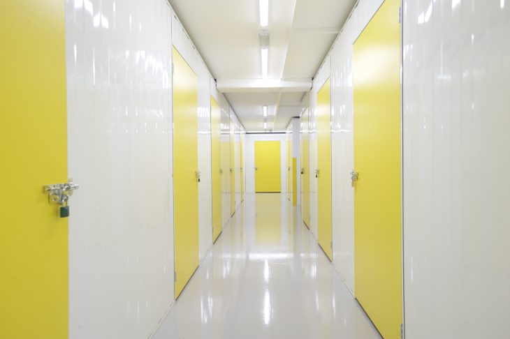 Storage room corridor