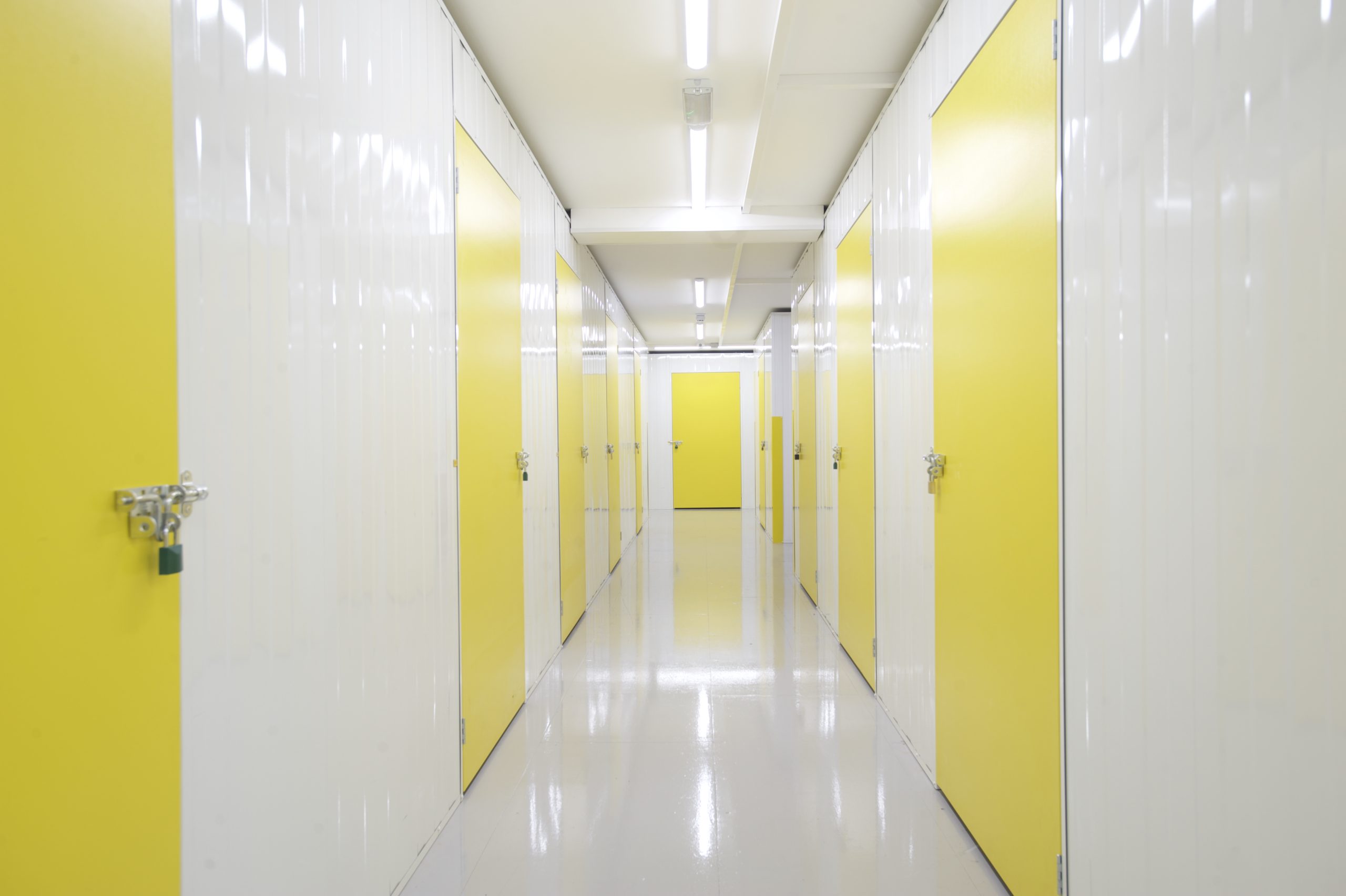 Storage room corridor