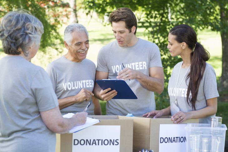 Group of Volunteers