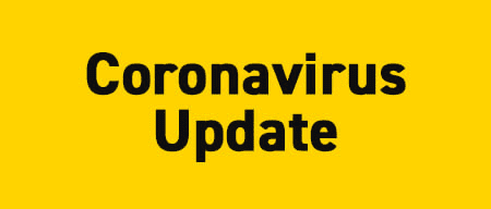 coronavirus update sign