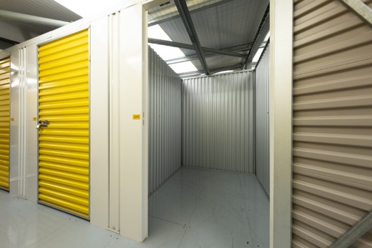 Empty storage unit at Kangaroo Self Storage