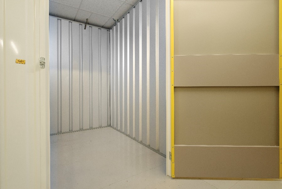 Empty storage unit at Kangaroo Self Storage