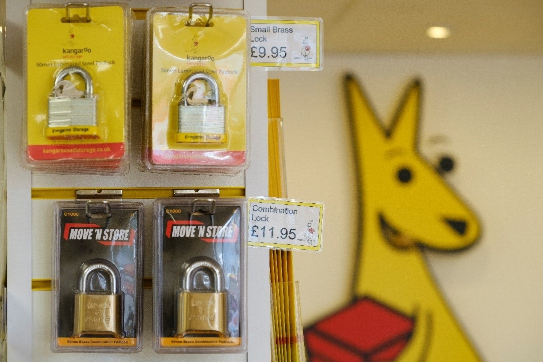 padlocks at kangaroo box shop