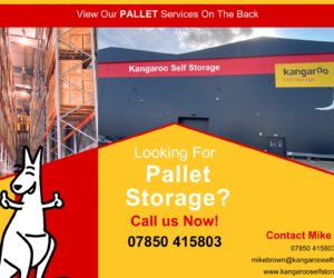 Pallet Storage with Kangaroo Self Storage